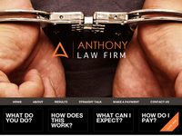 LUKE ANTHONY website screenshot