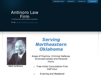 MARK ANTINORO website screenshot