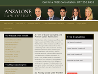 WILLIAM ANZALONE website screenshot