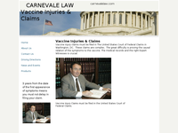 ROBERT CARNEVALE website screenshot