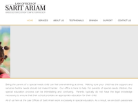 SARIT ARIAM website screenshot