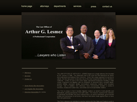 ARTHUR LESMEZ website screenshot