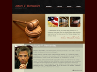 ARTURO HERNANDEZ website screenshot