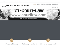 KARIM ARZADI website screenshot