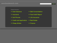 DAVID ASACK website screenshot