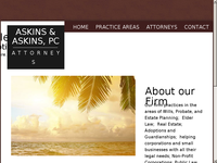 KNOX ASKINS website screenshot