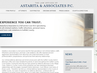 COLIN ASTARITA website screenshot