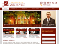 ASHLEY AULLS website screenshot