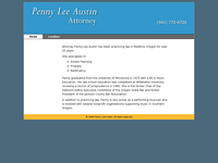 PENNY LEE AUSTIN website screenshot