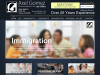 AXEL GOMEZ website screenshot
