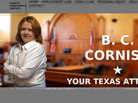 B CORNISH website screenshot