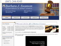 BARBARA SWANSON website screenshot