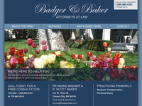 RAYMOND BADGER website screenshot