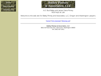 A BAILEY website screenshot