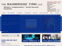 THOMAS BAINBRIDGE website screenshot