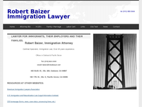 ROBERT BAIZER website screenshot