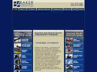 JOE BAKER website screenshot