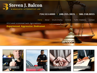 STEVEN BALCON website screenshot