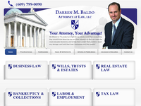 DARREN BALDO website screenshot