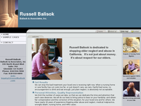 RUSSEL BALISOK website screenshot