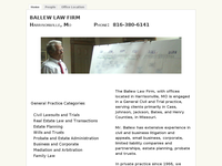 LYNN BALLEW website screenshot