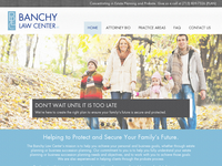 GREG BANCHY website screenshot