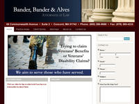 DAVID BANDER website screenshot