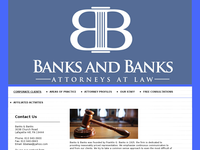 DAVID BANKS website screenshot