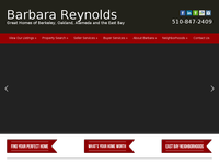 BARBARA REYNOLDS website screenshot