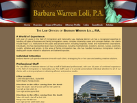 BARBARA LOLI website screenshot