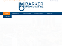 PETER BARKER website screenshot