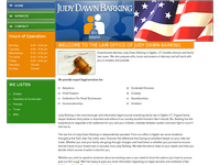 JUDY DAWN BARKING website screenshot