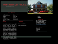 BILL BARKSDALE website screenshot