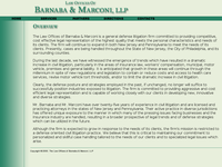 MARIO BARNABA website screenshot