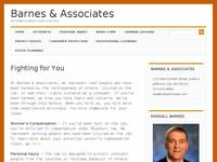 JAY BARNES website screenshot