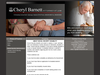 CHERYL BARNETT website screenshot