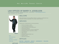 BARRY JOSSELSON website screenshot