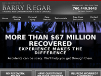 BARRY REGAR website screenshot