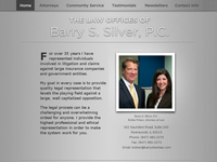 BARRY SILVER website screenshot