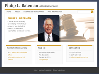 PHILIP BATEMAN website screenshot