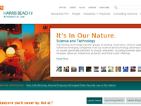 HARRIS BEACH website screenshot