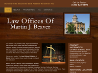 MARTIN BEAVER website screenshot