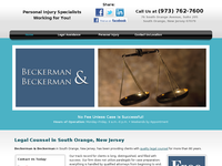 JEFFREY BECKERMAN website screenshot