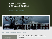 REGINALD BEDELL website screenshot