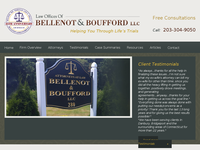 RON BELLENOT SR website screenshot