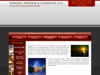 JAMES CHANDLER III website screenshot