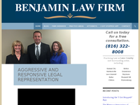 CHRIS BENJAMIN website screenshot