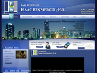 ISAAC BENMERGUI website screenshot