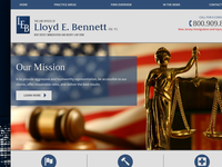 LLOYD BENNETT website screenshot