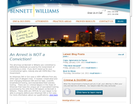 TOMMY BENNETT website screenshot